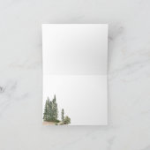 アドベンチャーウッドランド国立森林サンキューノート サンキューカード (内部)