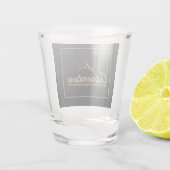 アドベンチャーエクスプロードリームディスカバータイポグラフィ ショットグラス (裏面)