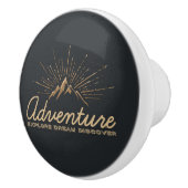 アドベンチャーエクスプロードリームディスカバータイポグラフィ セラミックノブ (右)