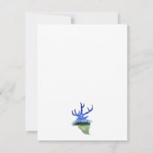 アドベンチャーエルクグリーティングカードの別の年 ノートカード (裏面)