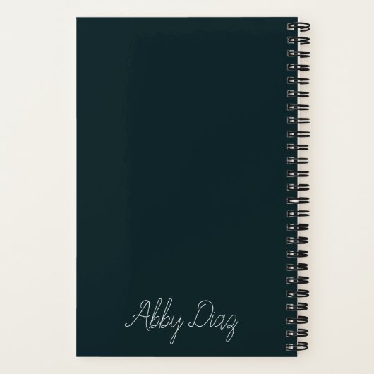 アドベンチャーカスタム写真旅行誌 ノートブック (裏面)