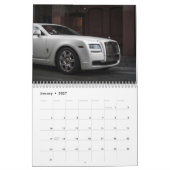 アドベンチャーカーで1年 カレンダー (1月 2027)