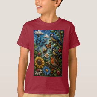 アドベンチャーガーデン 3D モザイクTシャツ Tシャツ