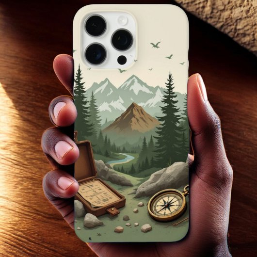 アドベンチャーガード:コンパス&マウンテンシリーズ Case-Mate iPhoneケース