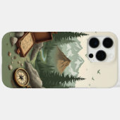 アドベンチャーガード:コンパス&マウンテンシリーズ Case-Mate iPhoneケース (裏面 (横))