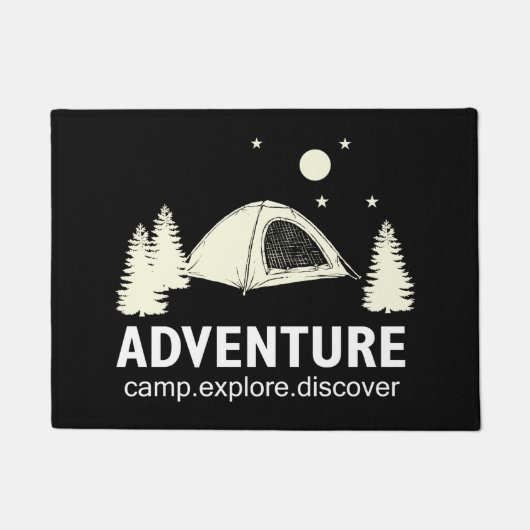 アドベンチャーキャンプ探索と探索 ドアマット (正面)