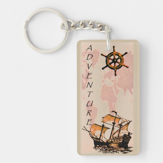 アドベンチャーキーチェーン キーホルダー (正面)