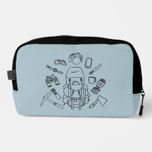アドベンチャーギアトイレタリーバッグ キャンプの必需品 ドップキット