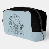 アドベンチャーギアトイレタリーバッグ | キャンプの必需品 ドップキット (右コーナー)