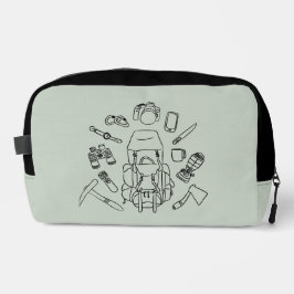 アドベンチャーギアトイレタリーバッグ | キャンプの必需品 ドップキット