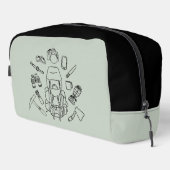 アドベンチャーギアトイレタリーバッグ | キャンプの必需品 ドップキット (右コーナー)