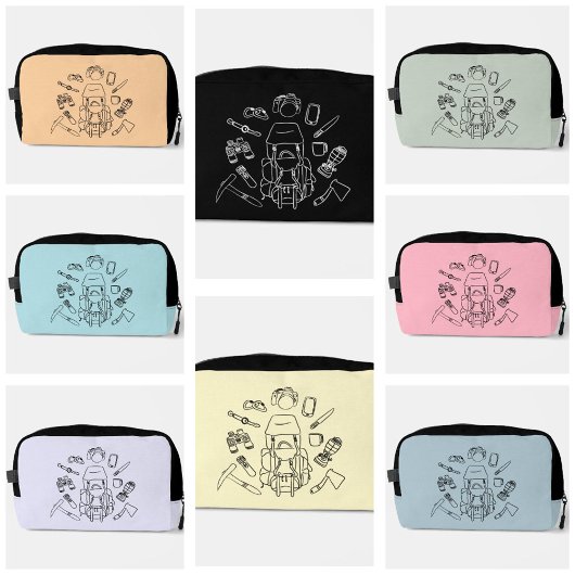 アドベンチャーギアトイレタリーバッグ | キャンプの必需品 ドップキット