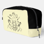 アドベンチャーギアトイレタリーバッグ | キャンプの必需品 ドップキット (右コーナー)