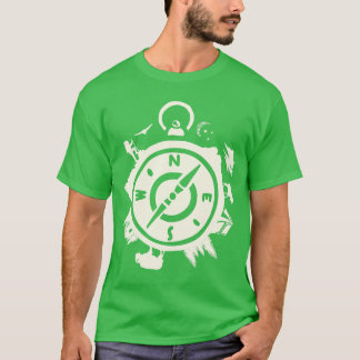 アドベンチャーコンパスデザイン Tシャツ