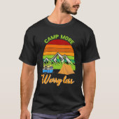 アドベンチャーコール – Happy Camping T-Shirt Tシャツ (正面)