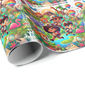 アドベンチャーシーカーズラッピング紙 ラッピングペーパー (ロールコーナー)