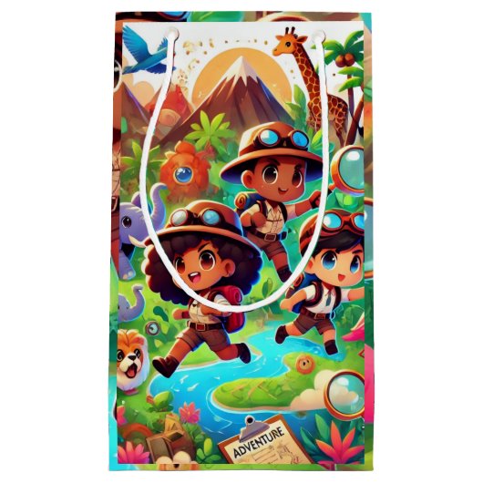 アドベンチャーシーカーズ抱き枕 スモールペーパーバッグ (正面)