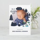 アドベンチャースケッチ |両面出産のお知らせ (スタンド正面)