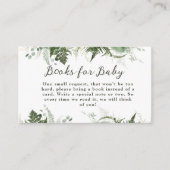 アドベンチャースタートウッドランドディアー男の赤ちゃんシャワー エンクロージャーカード (正面)