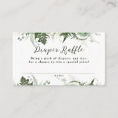 アドベンチャースタートウッドランドディアー男の赤ちゃんシャワー エンクロージャーカード (正面)