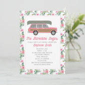 アドベンチャースタートカヌピンクカーブライダル 招待状 (スタンド正面)