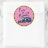 アドベンチャーステッカーの準備 ラウンドシール (バッグ)