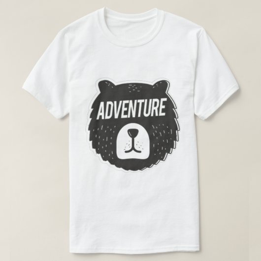 アドベンチャーステッカー Tシャツ (デザイン正面)