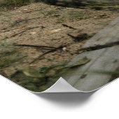 アドベンチャースピリット – 黄色い自転車を持つ女性 ポスター (角)