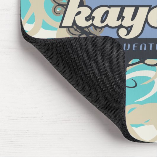 アドベンチャースポーツカヤックTシャツ&ギフト マウスパッド (コーナー)