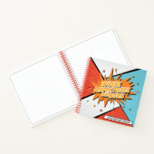 アドベンチャーズが生まれ漫画スタイルSketchbook ノートブック (内部)