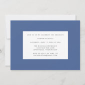 アドベンチャーズ・ワアワイ（青）卒業招待状 招待状 (裏面)