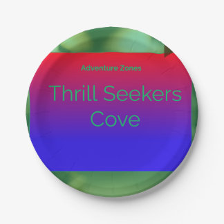 アドベンチャーゾーンコーブ ペーパープレート