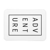 アドベンチャータイポグラフィ マグネット (横)