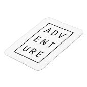 アドベンチャータイポグラフィ マグネット (左側)