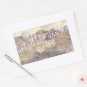 アドベンチャータイポグラフィIV 長方形シール (封筒)