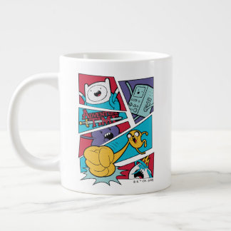 アドベンチャータイム |アクションパネルのグラフィック ジャンボコーヒーマグカップ