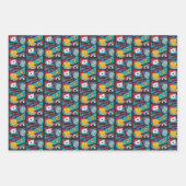 アドベンチャータイム |アクションパネルグラフィック ラッピングペーパーシート (正面)