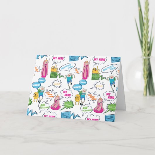 アドベンチャータイム |キャラクターコールアウトパターン カード (正面)