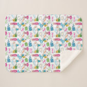 アドベンチャータイム |キャラクターコールアウトパターン シェルパブランケット (正面(横))