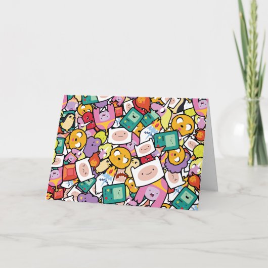 アドベンチャータイム |キャラクタートスパターン カード (正面)