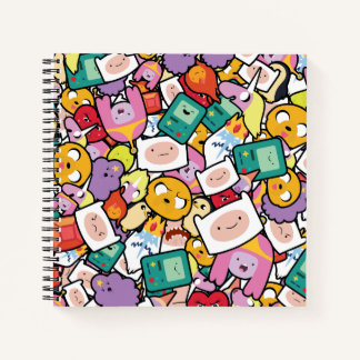 アドベンチャータイム |キャラクタートスパターン ノートブック