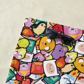 アドベンチャータイム |キャラクタートスパターン ビーチタオル (インサイチュ)