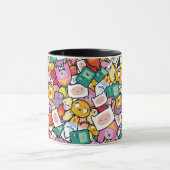 アドベンチャータイム |キャラクタートスパターン マグカップ (中央)