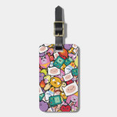 アドベンチャータイム |キャラクタートスパターン ラゲッジタグ (正面縦)