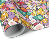 アドベンチャータイム |キャラクタートスパターン ラッピングペーパー (ロールコーナー)