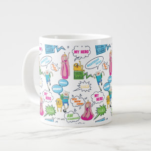 アドベンチャータイム  キャラクター呼び出しパターン ジャンボコーヒーマグカップ