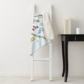 アドベンチャータイム | "パーティー" Jake Sketch シェルパブランケット (インサイチュ)