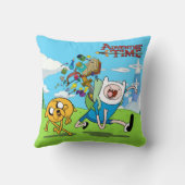 アドベンチャータイム |フィンのバックパックアドベンチャーギア クッション (裏面)