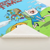 アドベンチャータイム |フィンのバックパックアドベンチャーギア シェルパブランケット (3/4)