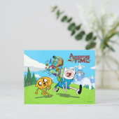 アドベンチャータイム |フィンのバックパックアドベンチャーギア ポストカード (スタンド正面)